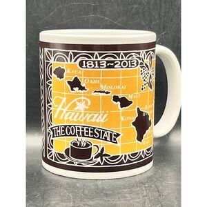 Hawaii The Coffee State Coffee Tea Collector Mug Cup Decorative Collectible